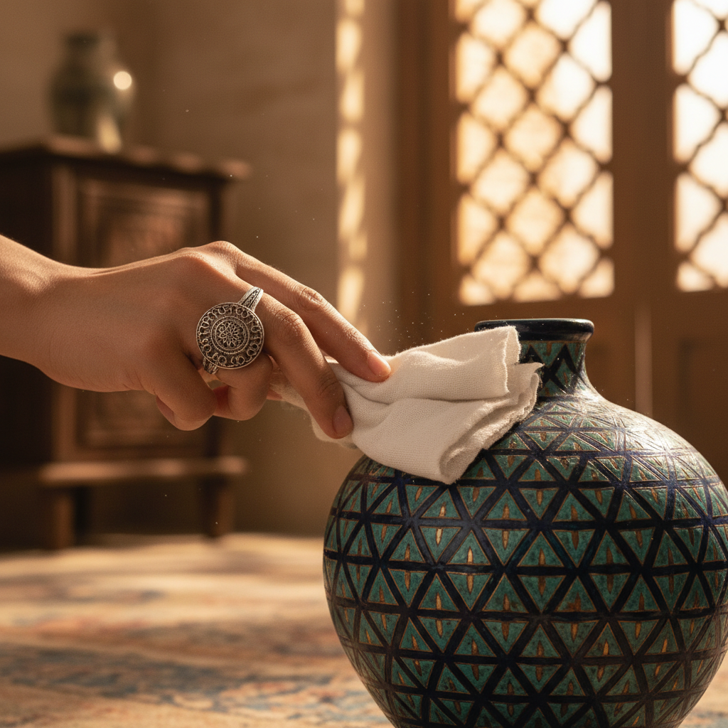 طريقة تنظيف التحف الثمينة والأثاث القديم: دليلك الشامل.