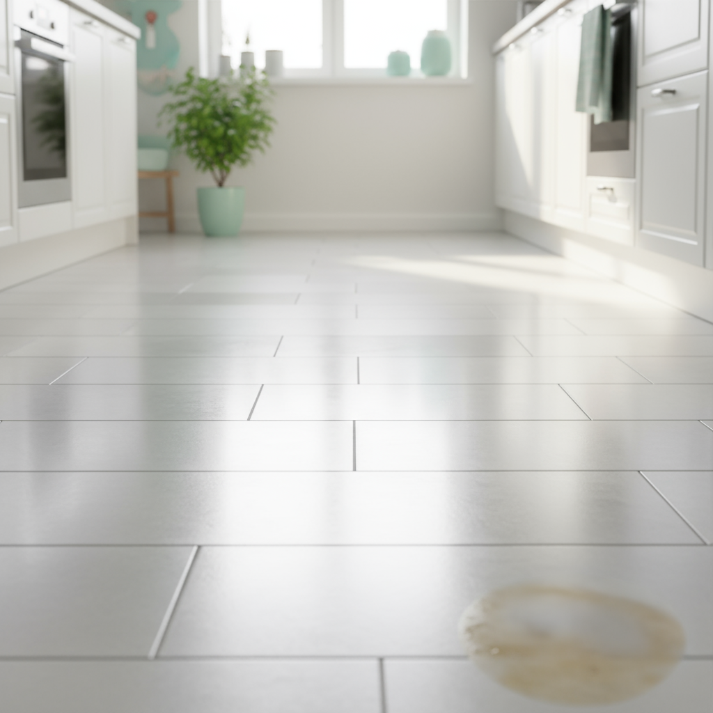 أفضل حلول لإزالة الشحوم والأوساخ العنيدة من بلاط المطبخ وفواصله