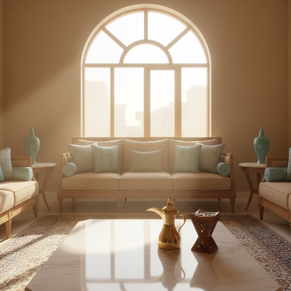 بعد العاصفة الرملية: كيف تتخلص من الغبار والجزيئات العالقة في منزلك؟